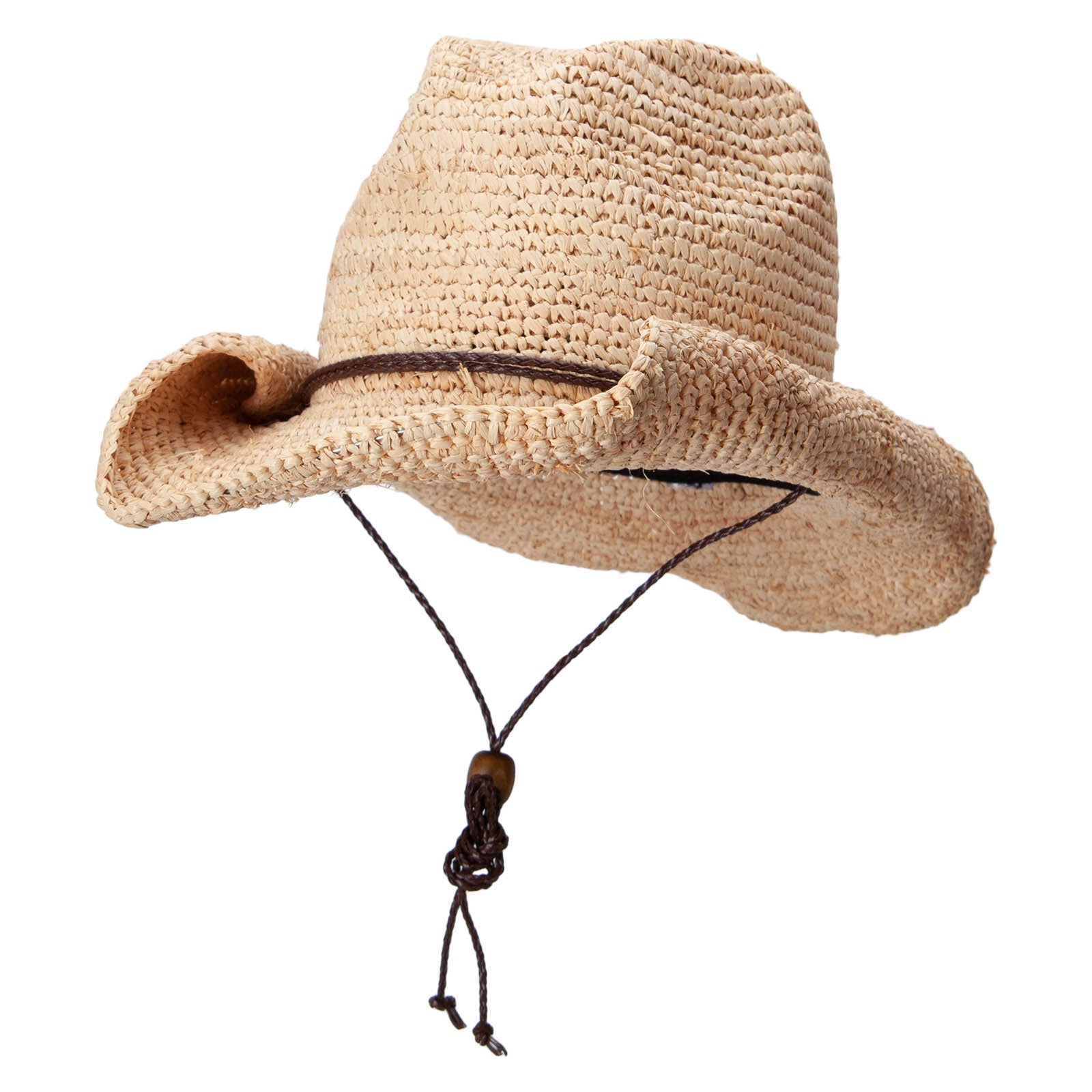 Women&#039;s Natural Raffia Cowboy Hat - Natural OSFM