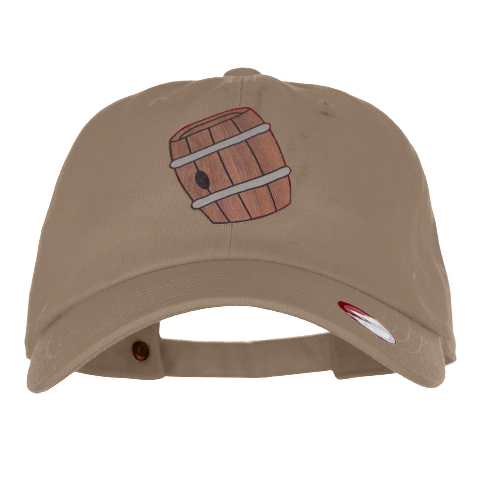 Monkey Donkey Barrels Heat Transfer Washed Cap - Khaki OSFM