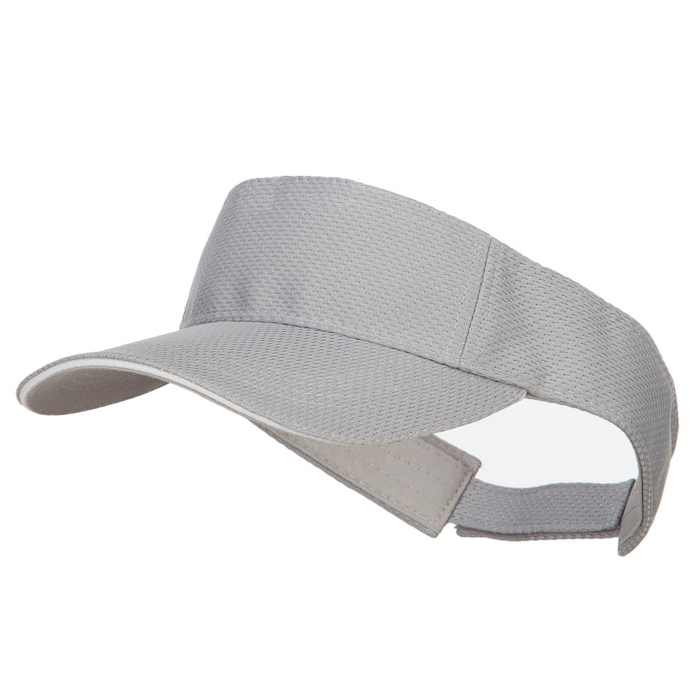 Athletic Mesh Visors - Lt Grey OSFM