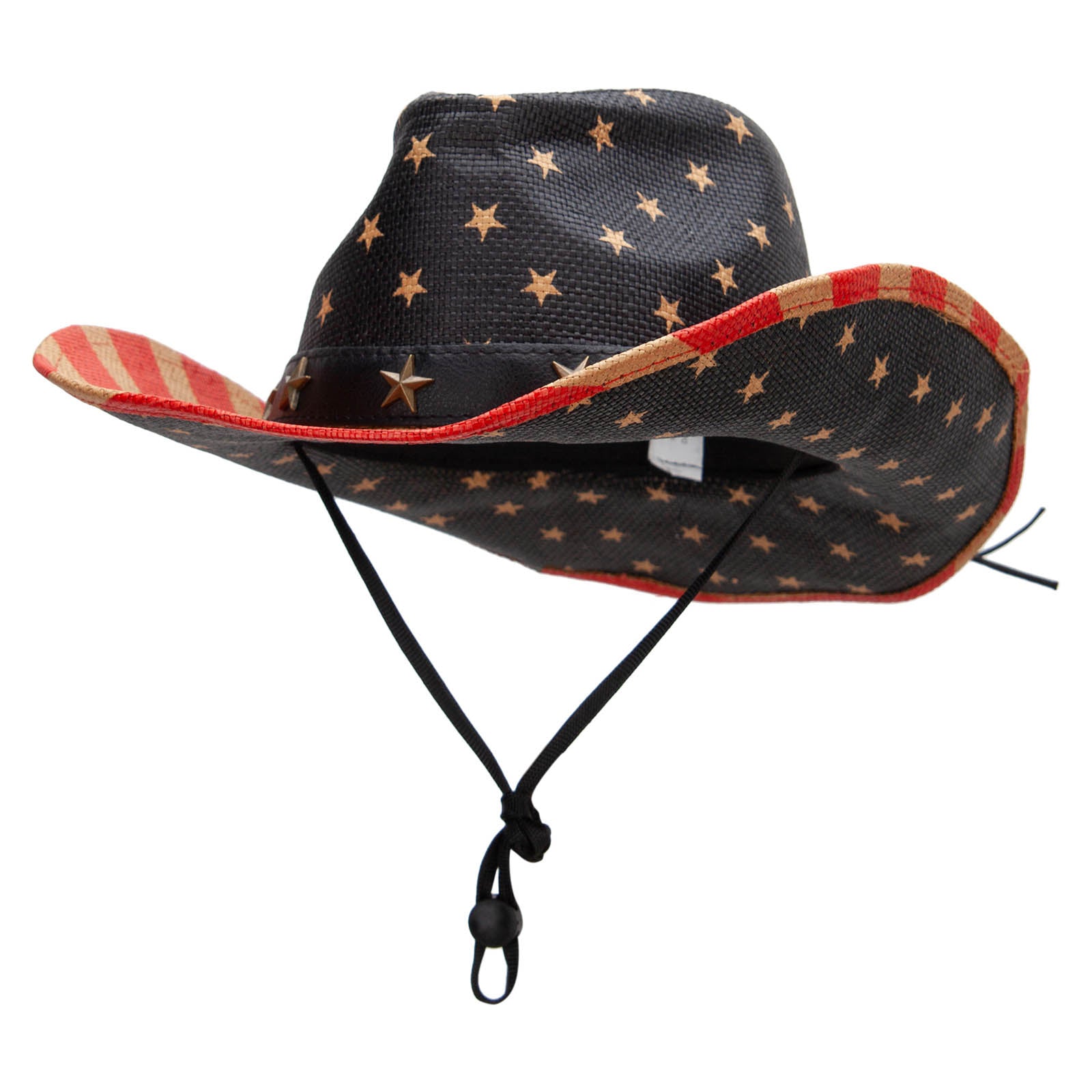 Women&#039;s American Flag Cowboy Hat - Flag OSFM