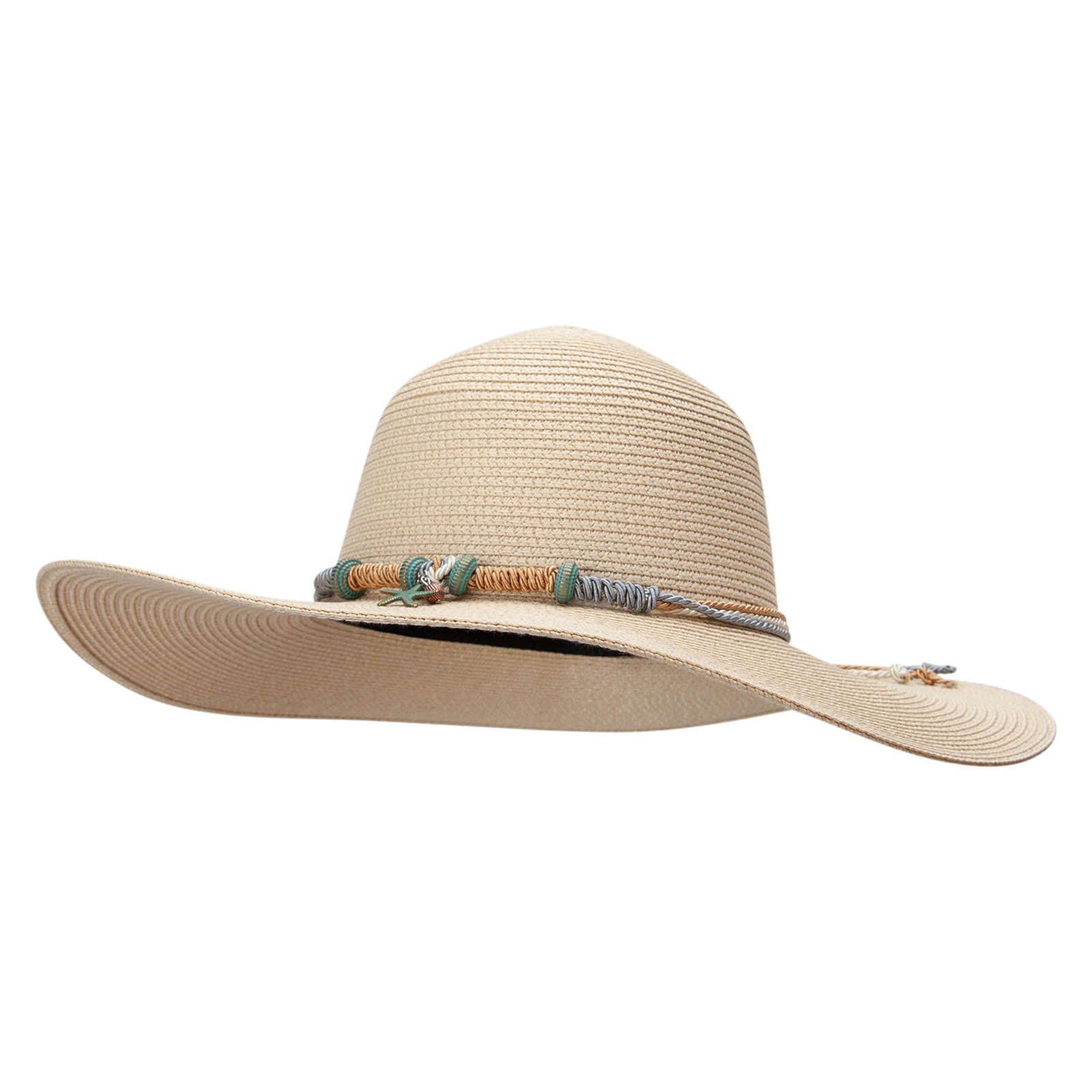 Women&#039;s Paper Braided Hat - Tan OSFM