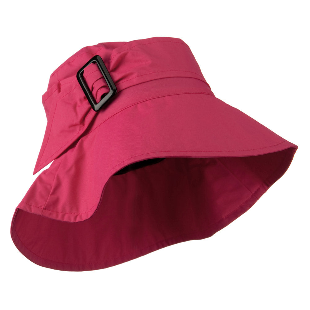 Woman&#039;s Nylon Buckle Band Hat - Pink OSFM