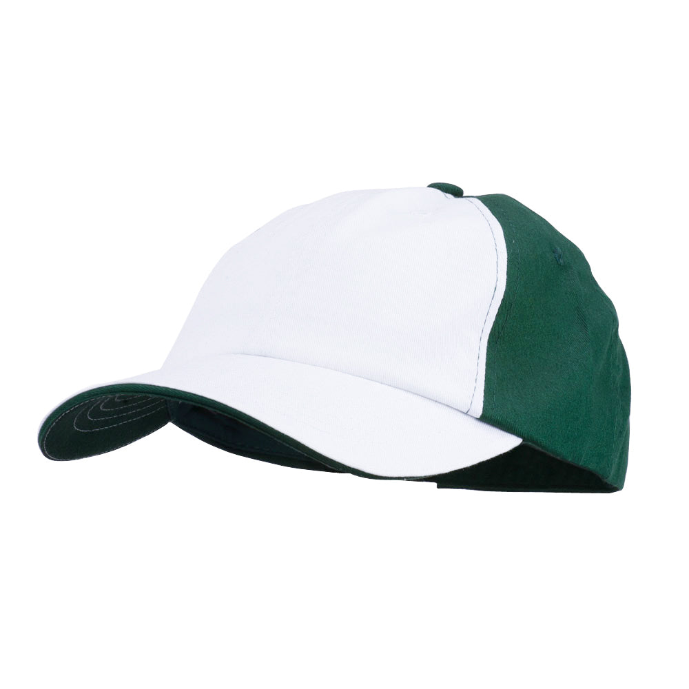 Brushed Cotton Twill Sandwich Bill Cap | Two Tone Cap | e4Hats – e4Hats.com