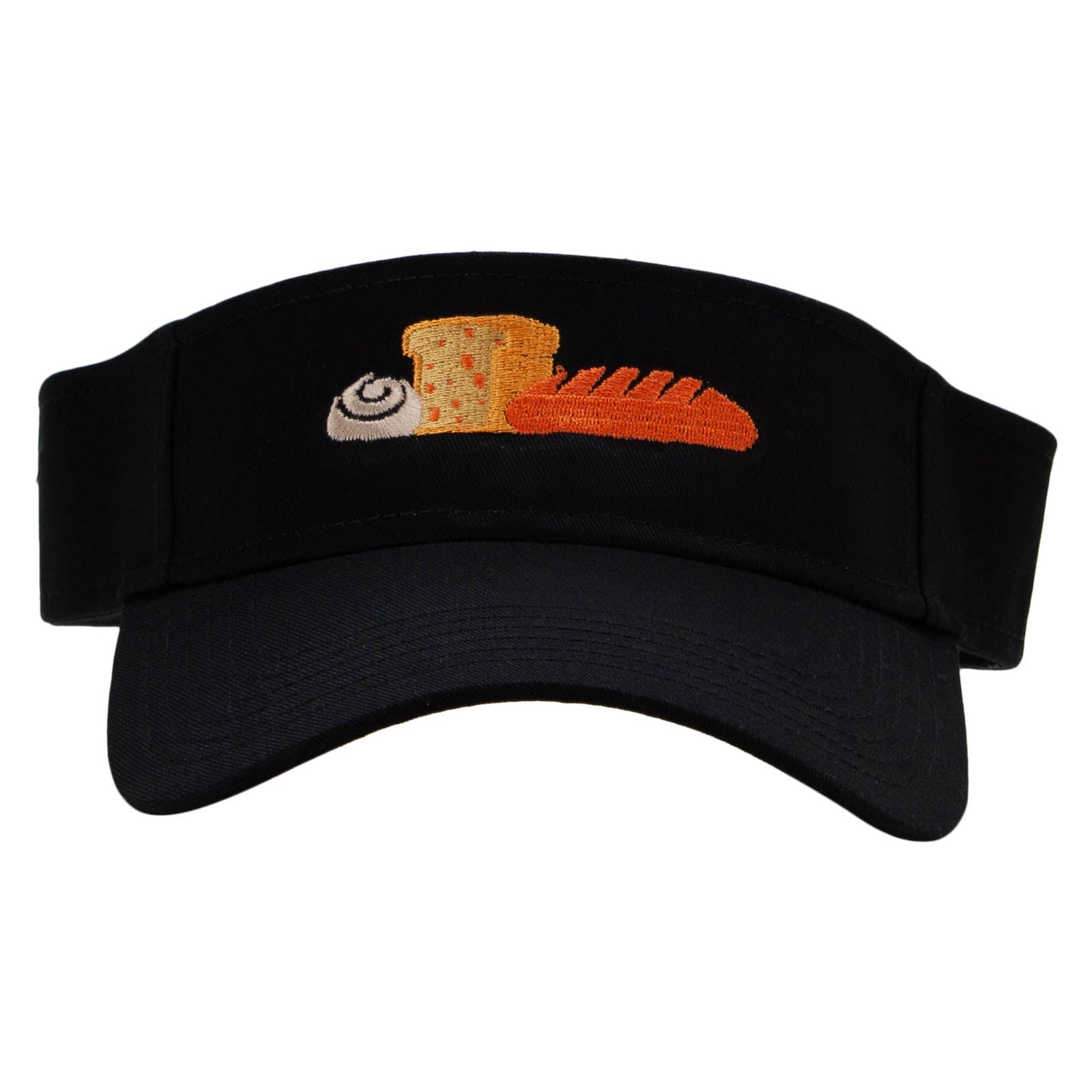 Breads Embroidered Cotton Twill Sun Visor - Black OSFM