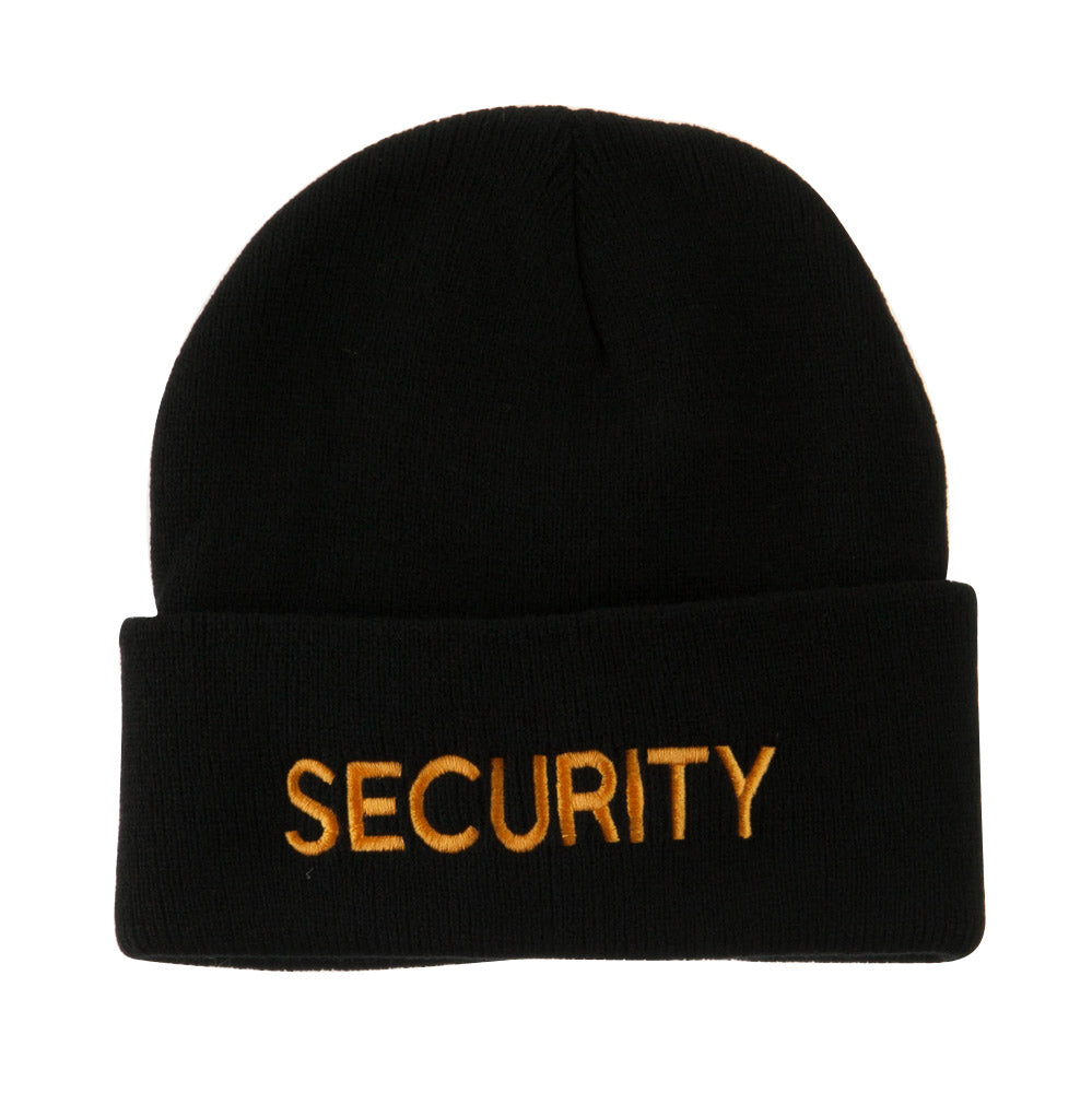Military Embroidered Beanie - Security OSFM