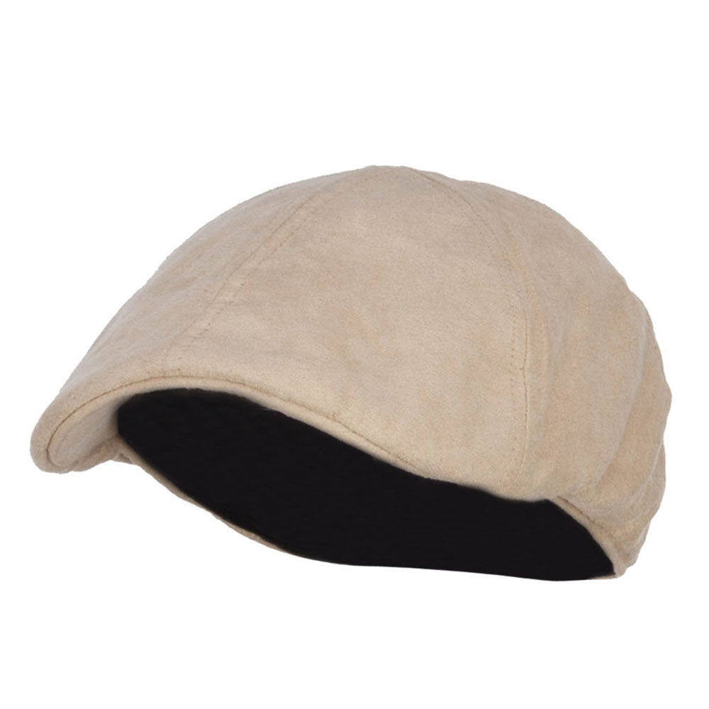 Suede Duck Bill Ivy Hat - Tan OSFM