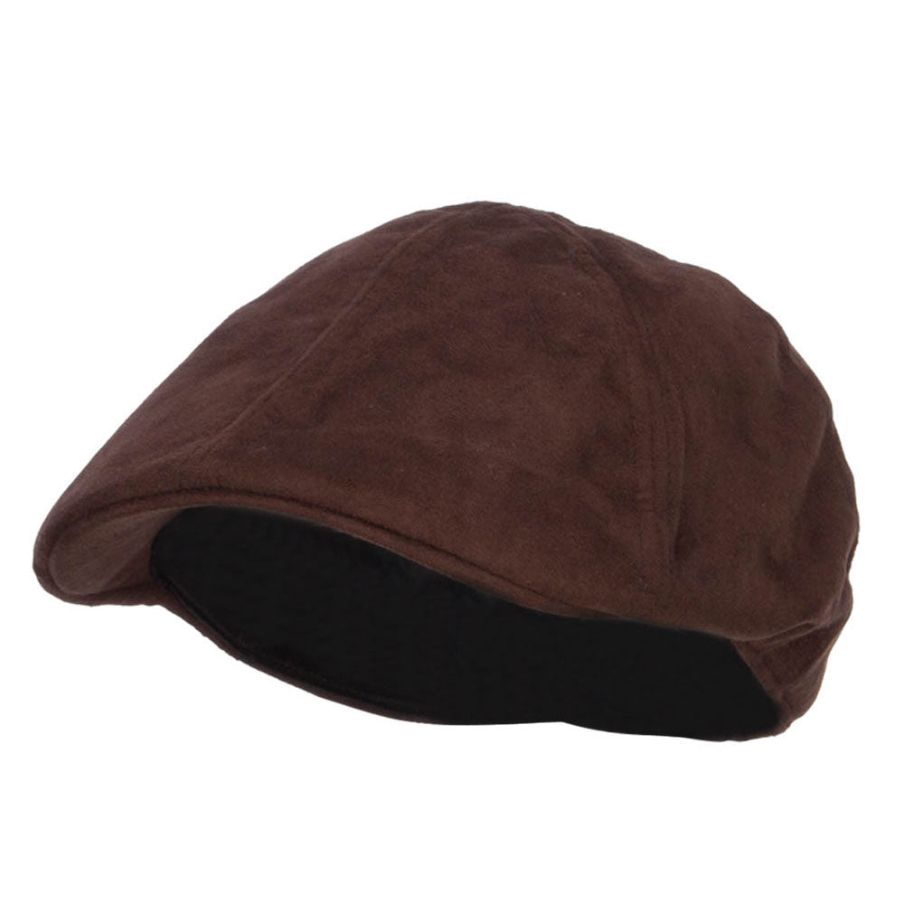 Suede Duck Bill Ivy Hat - Brown OSFM