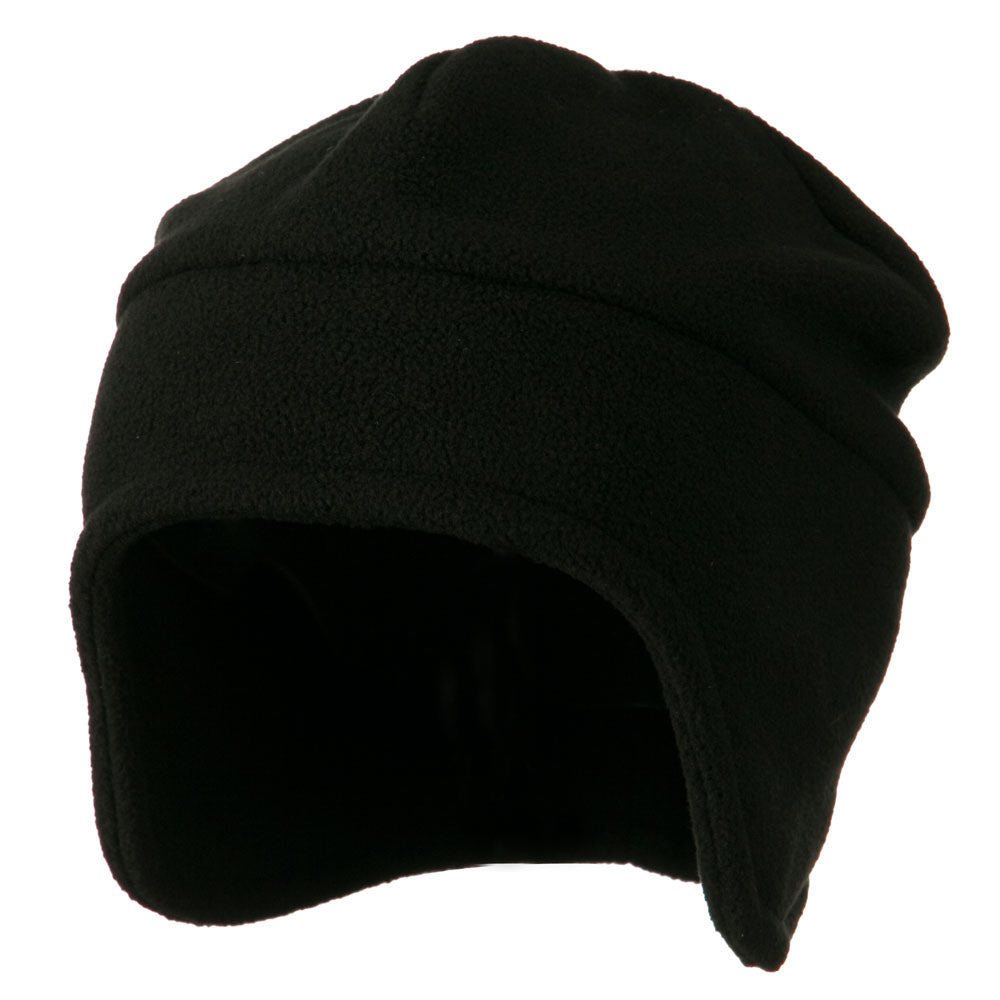 Fleece Togue Hat - Black OSFM