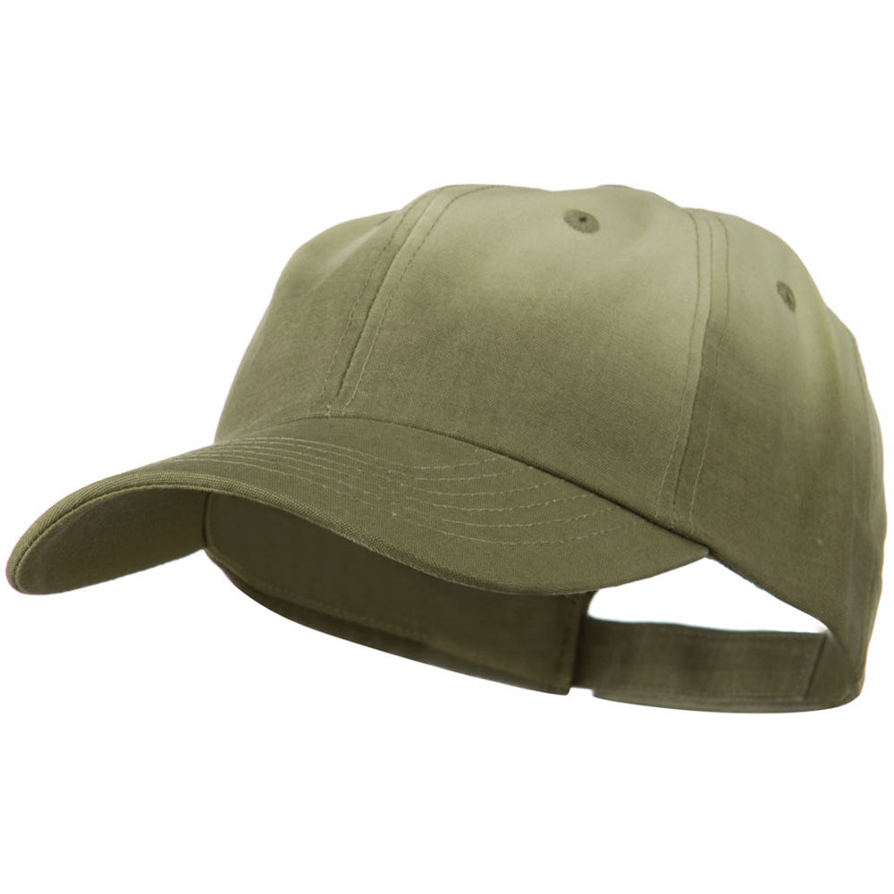 Low Profile Gradient Print Canvas Cap - Olive OSFM