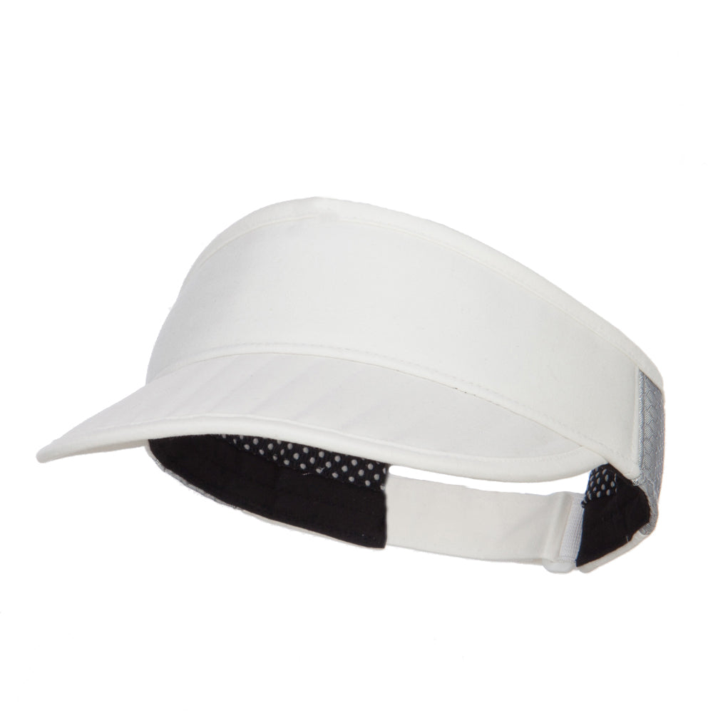 Digital Army Roll Up Visor - White OSFM