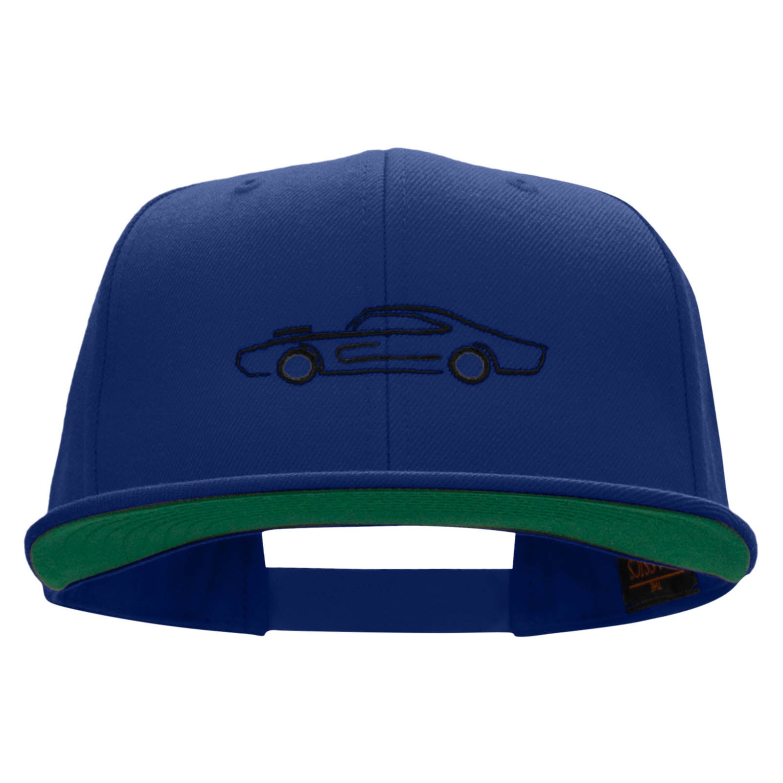 American Charger Embroidered Wool Blend Prostyle Snapback - Royal OSFM