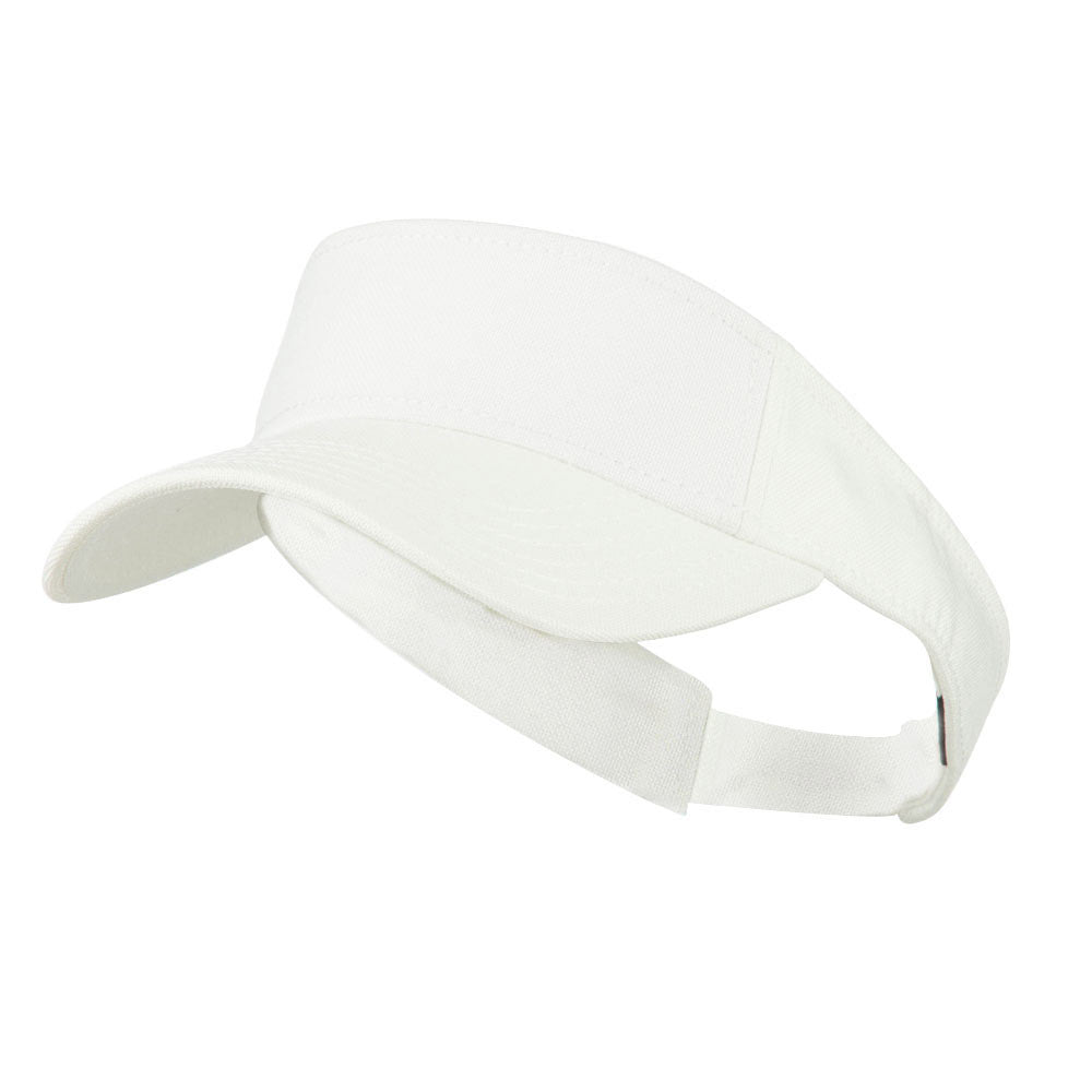 Linen Sun Visor - White OSFM