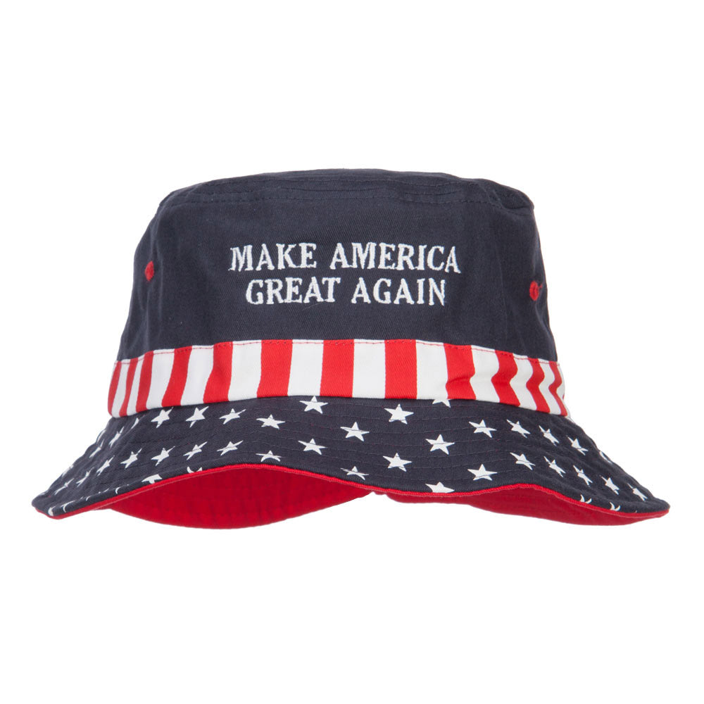 Make America Great Again Embroidered Flag Hat - Flag M