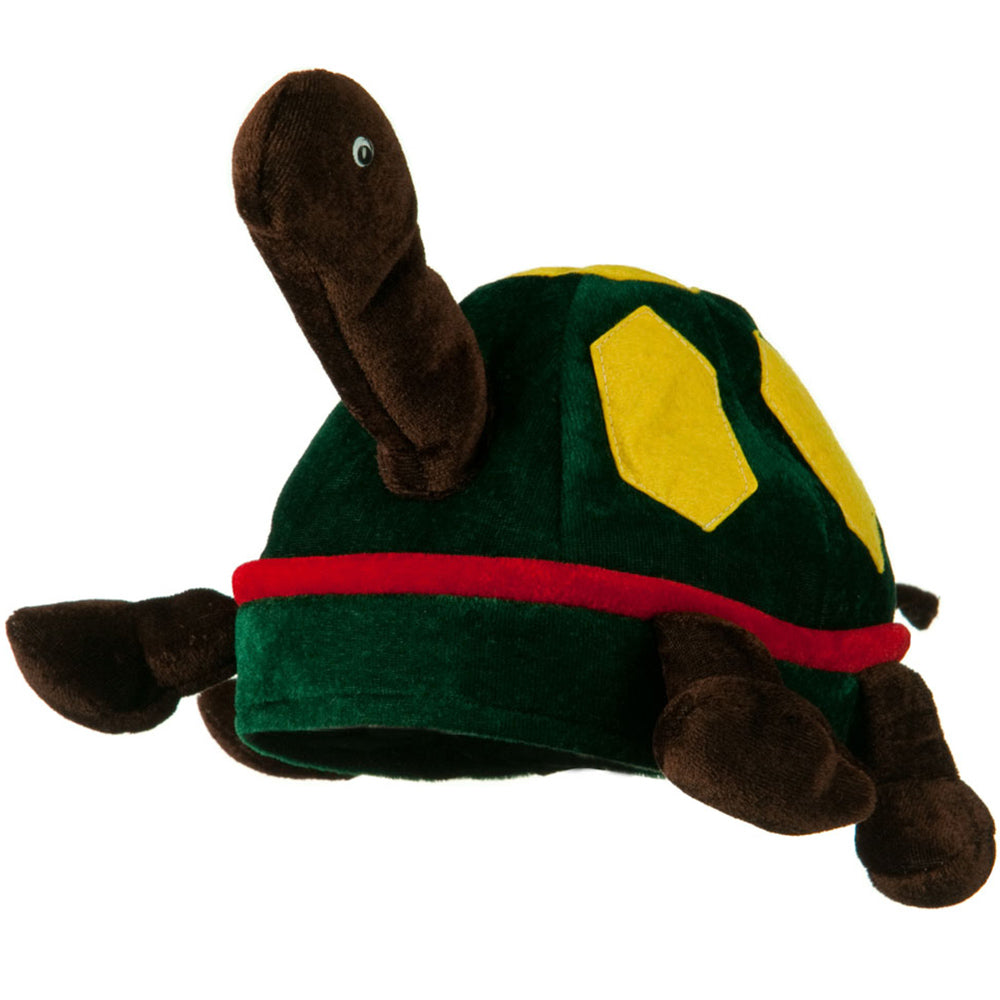 Assorted Marine Animal Hats - Dark Green OSFM