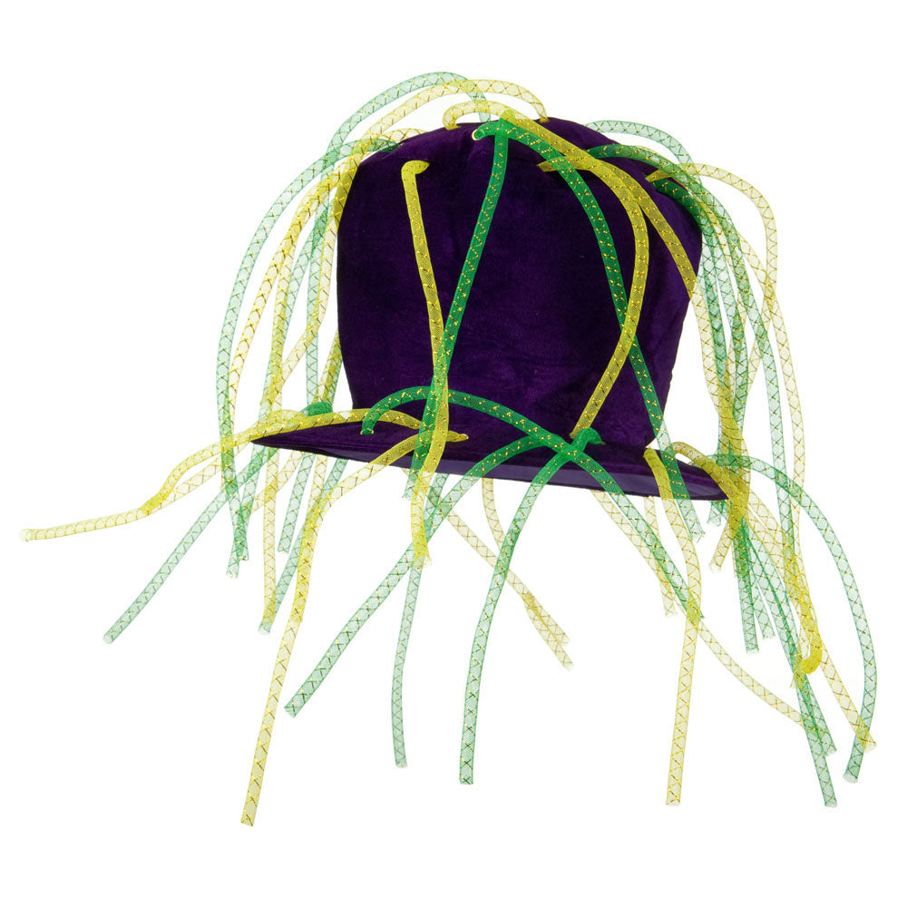 Mardi Tall Hat with Crazy Tube - Purple OSFM