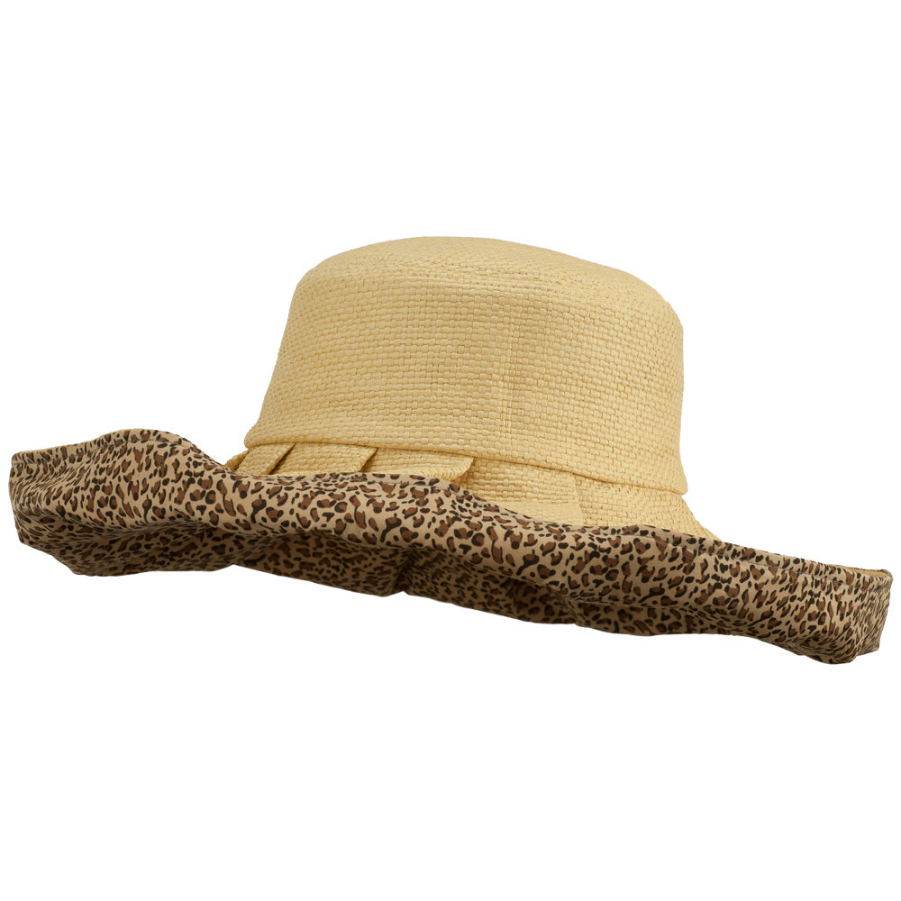 Paper Matte Fashion Roll Up  Hat - Animal OSFM