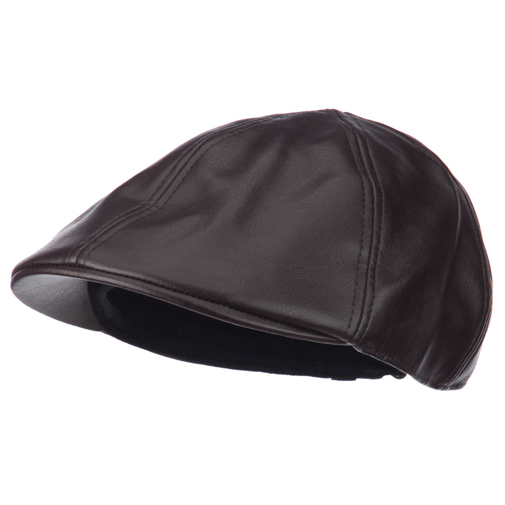 Men&#039;s PU Ivy Hat - Brown OSFM