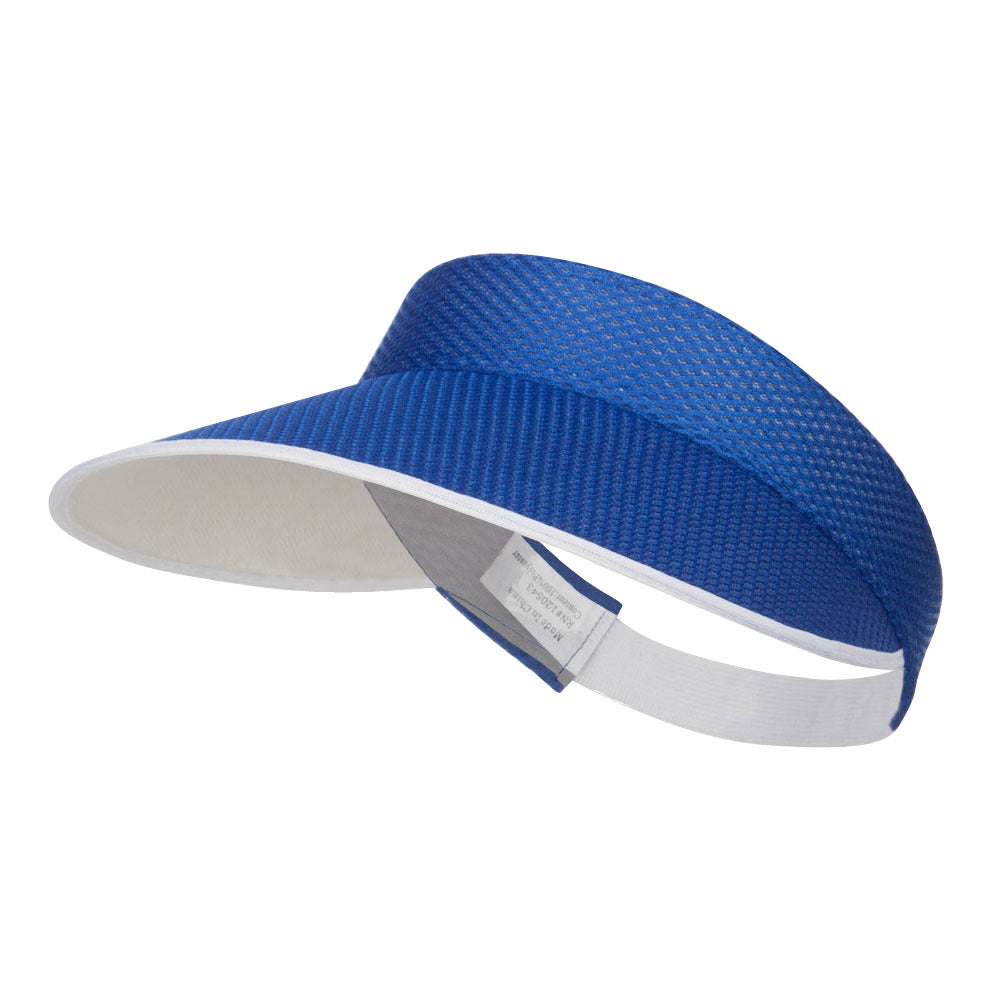 Elastic Mesh Visor 5 Inch Brim - Blue OSFM