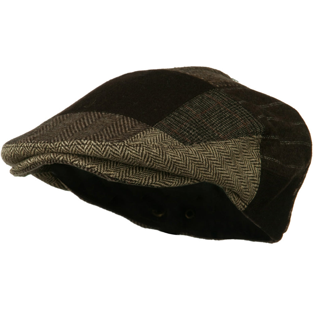 Men&#039;s Wool Ivy Cap - Brown 60CM