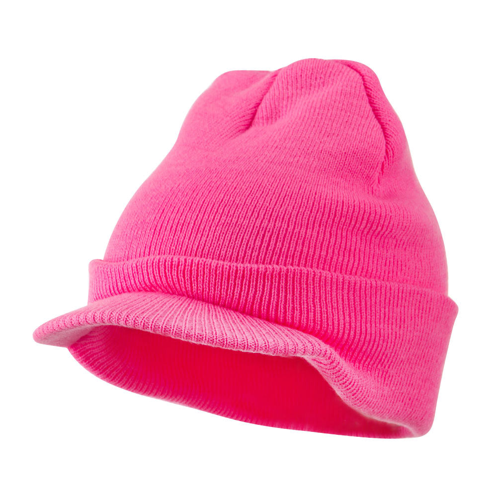 Neon Acrylic Cadet Cap - Pink OSFM