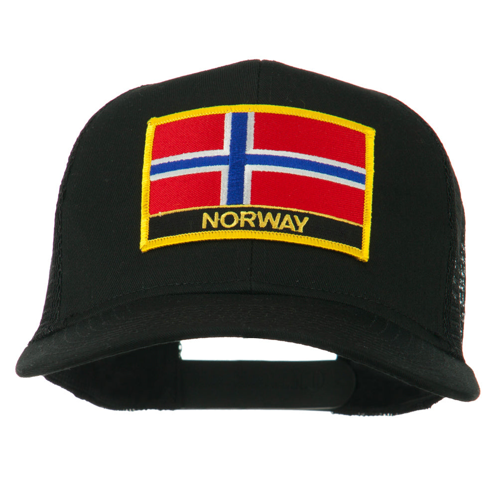 Norway Country Patched Mesh Back Cap | Foreign Country Designed ...