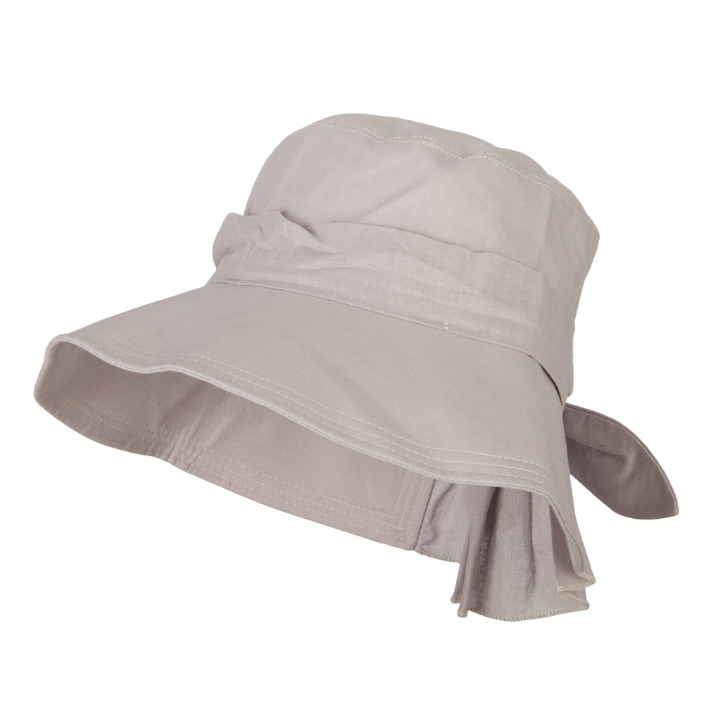 Women&#039;s Cotton Crushable Bucket Hat - Lilac OSFM