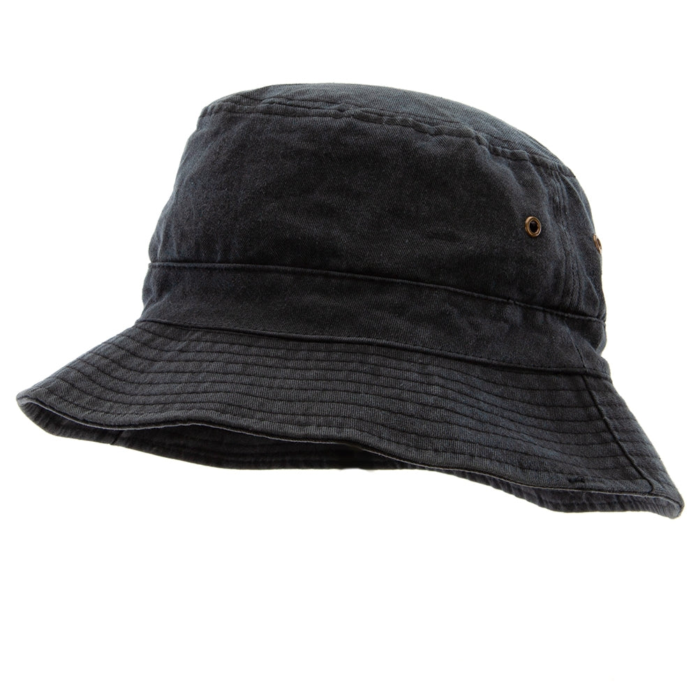 Pigment Dyed Bucket Hat - Black OSFM