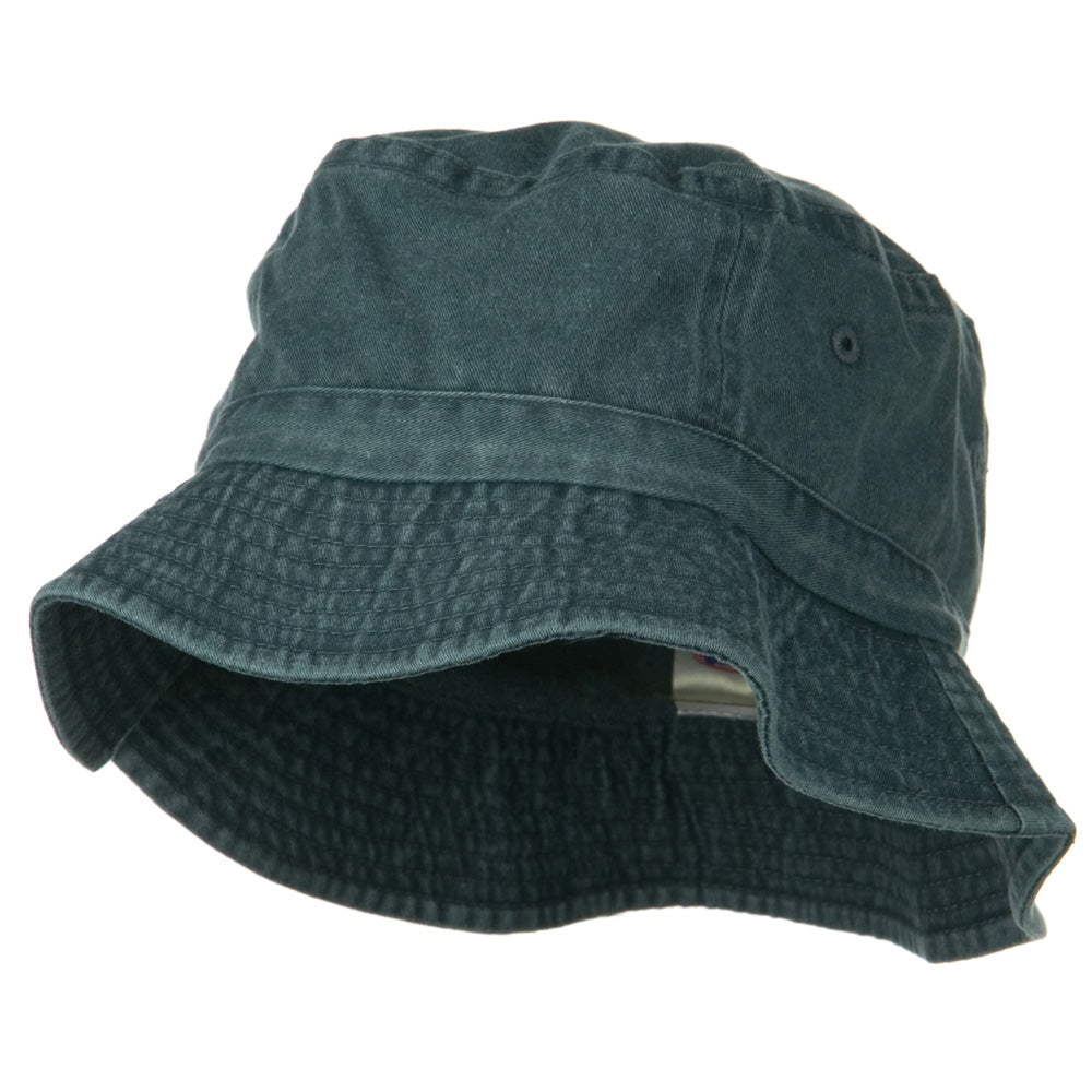 Pigment Dyed Bucket Hat - Navy OSFM