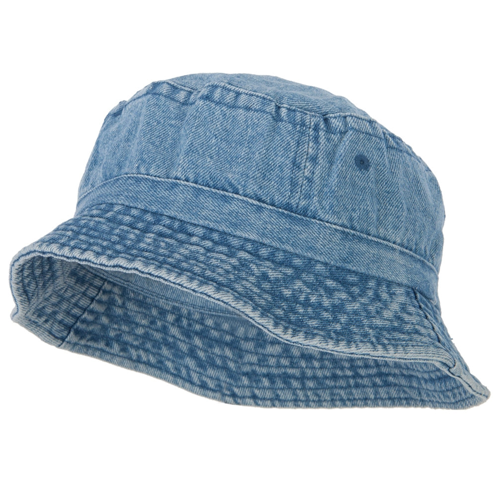 Pigment Dyed Bucket Hat - Lt Denim OSFM