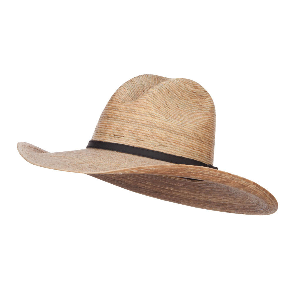 Palm Braid Ranchero Cowboy Hat - Dk Palm M