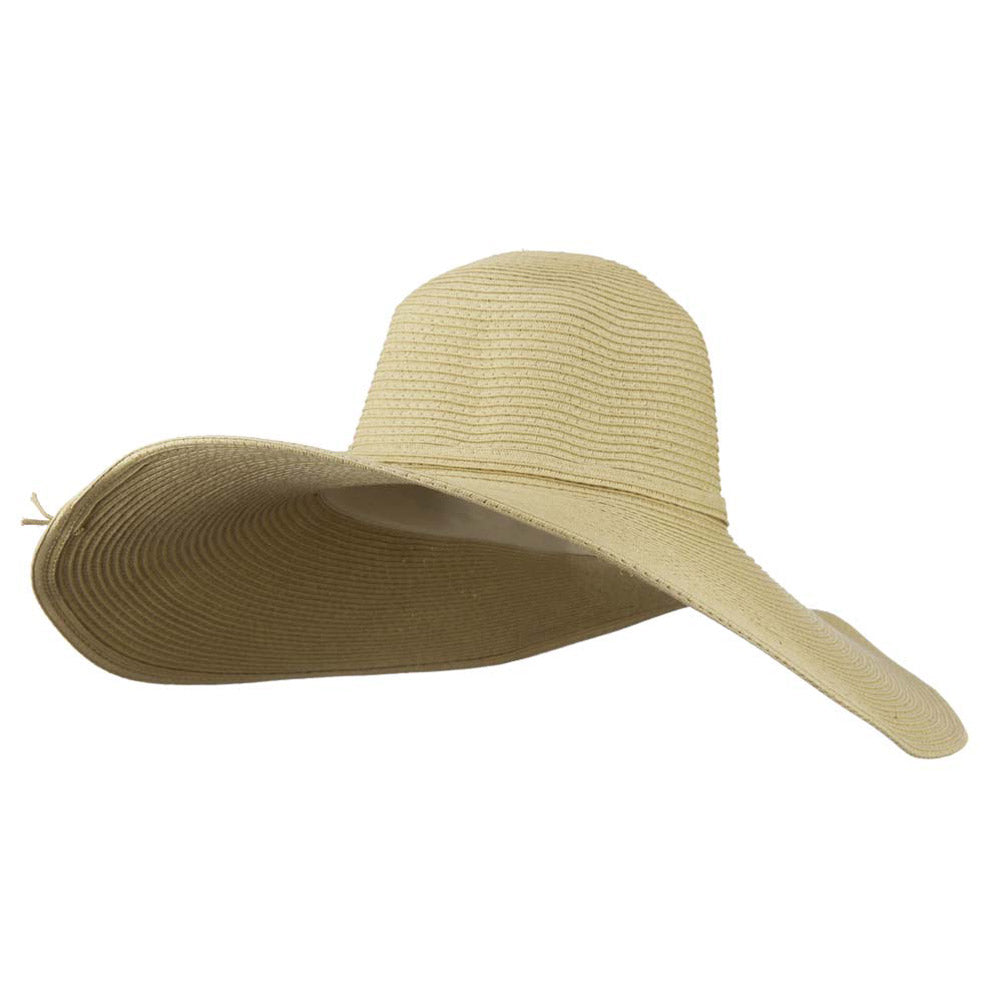 Woman&#039;s UPF 50+ Paper Straw Wide Brim Hat - Tan OSFM