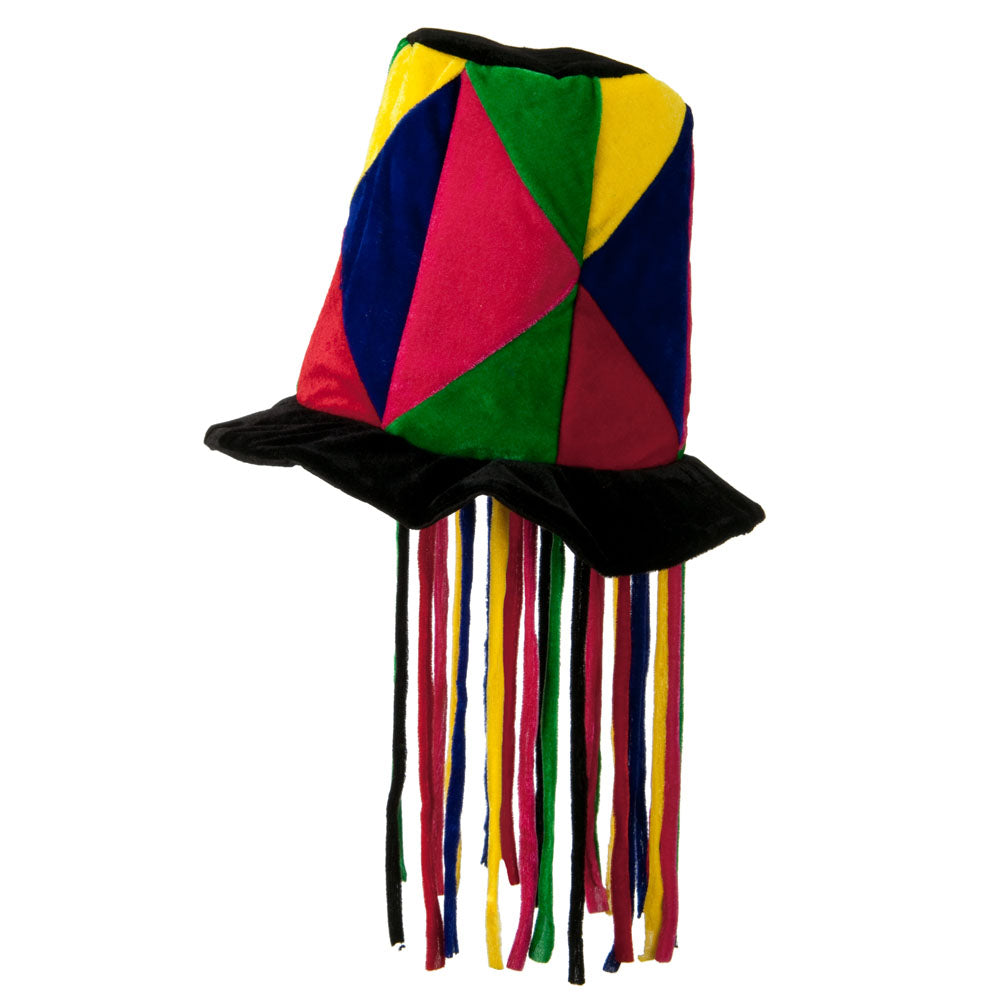 Patchwork Top Hat with Cord - Multi Color OSFM