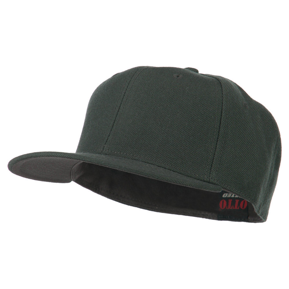 Pro Style Wool Fitted Cap - Charcoal 38169