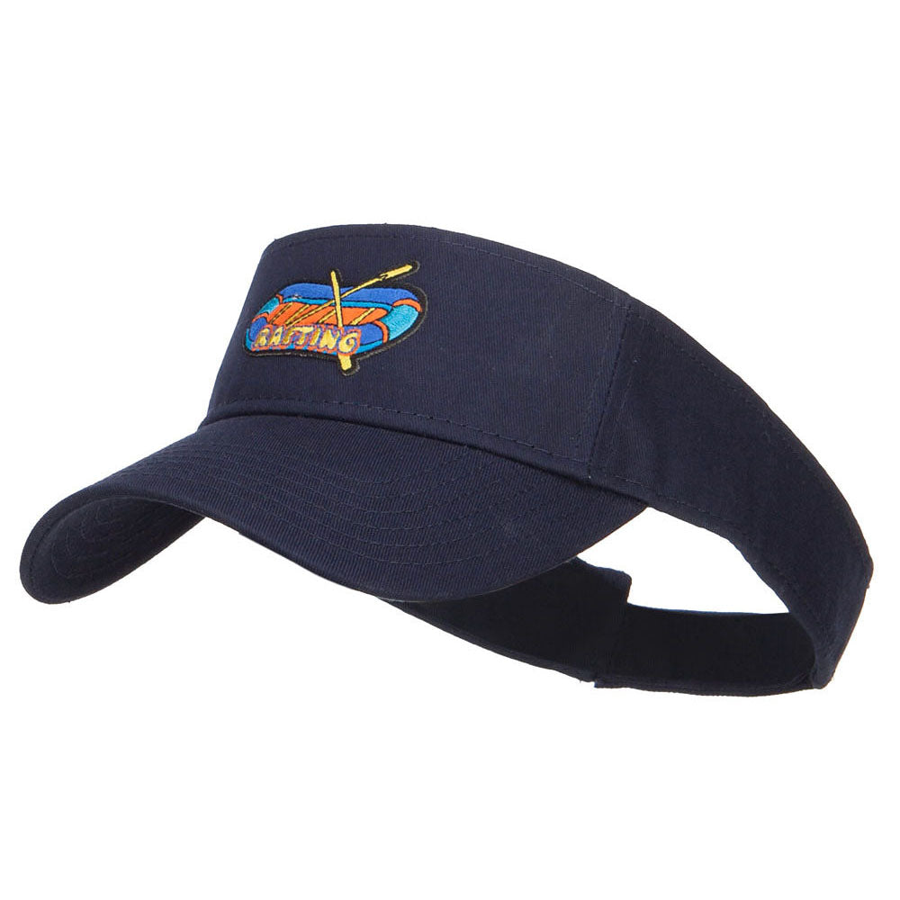 Rafting Patched Sun Visor - Navy OSFM