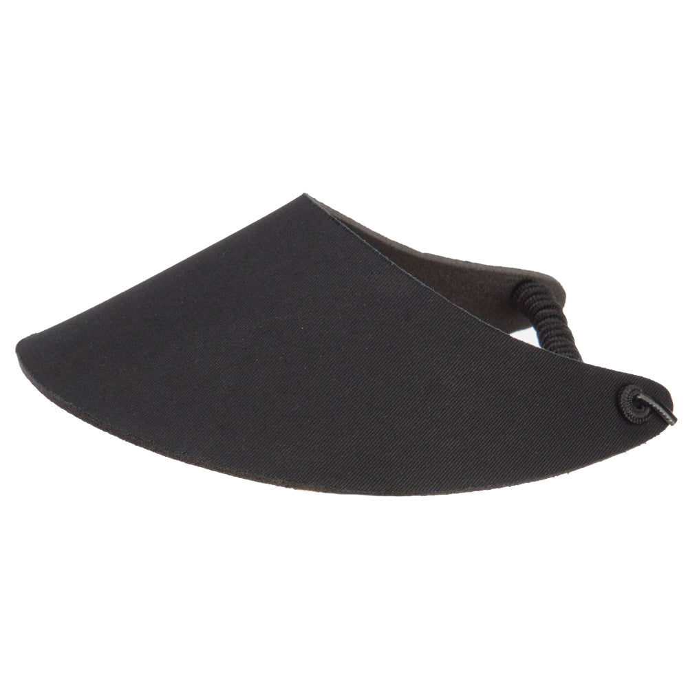 Fabric Foam Visor - Black OSFM