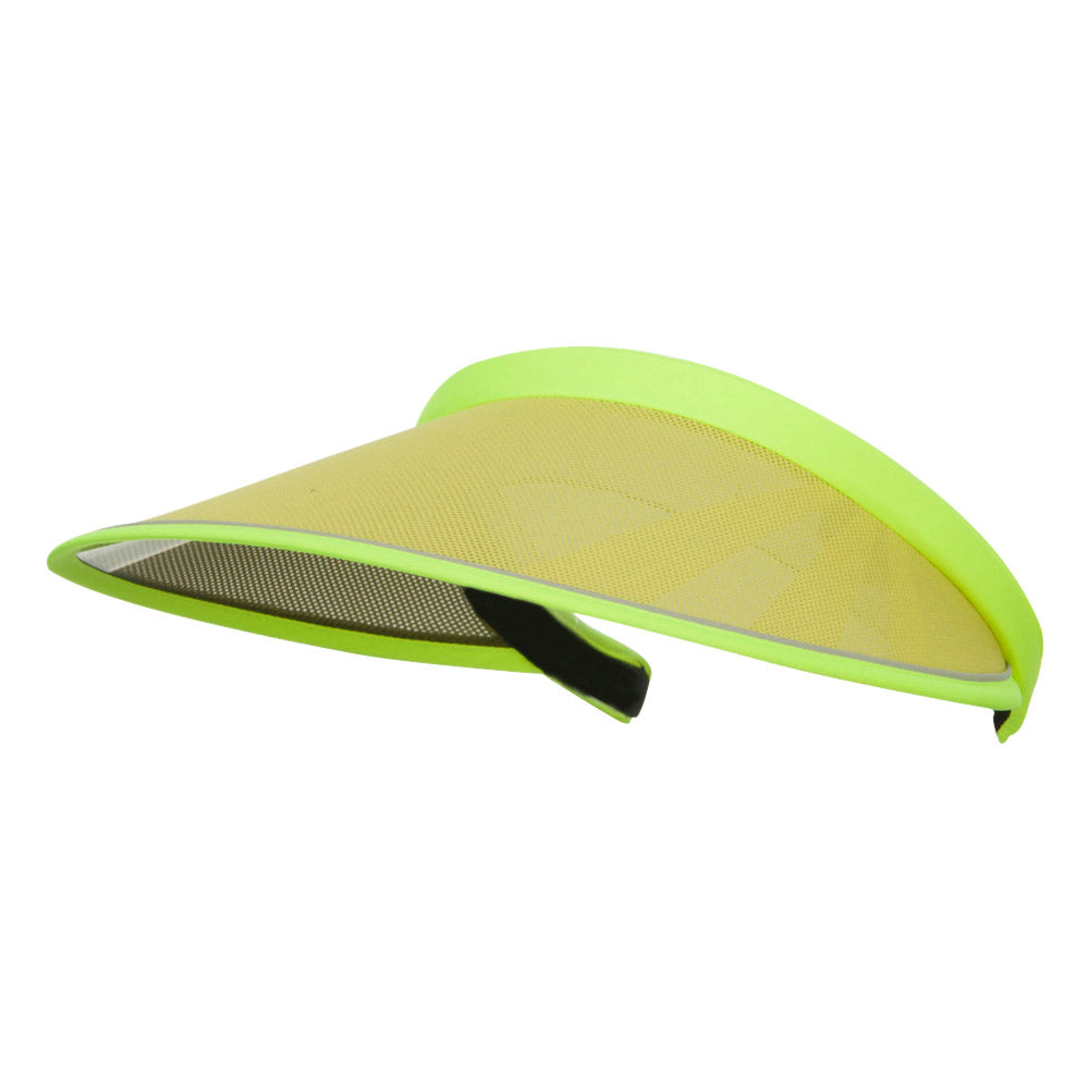 UV 50+ Protection Clip On Visor - Neon Yellow OSFM