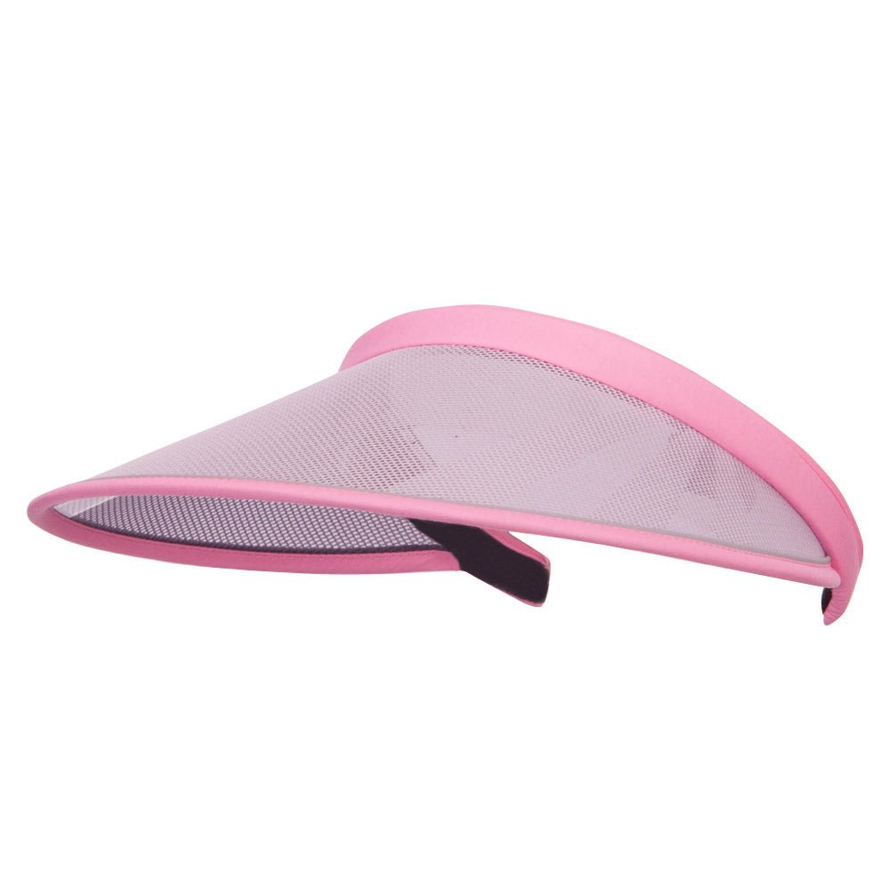 UV 50+ Protection Clip On Visor - Pink OSFM