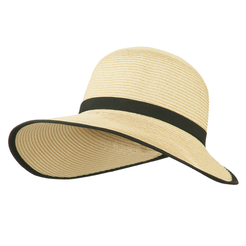 UPF 50+ Protective Wide Brim Sun Hat - Tan OSFM