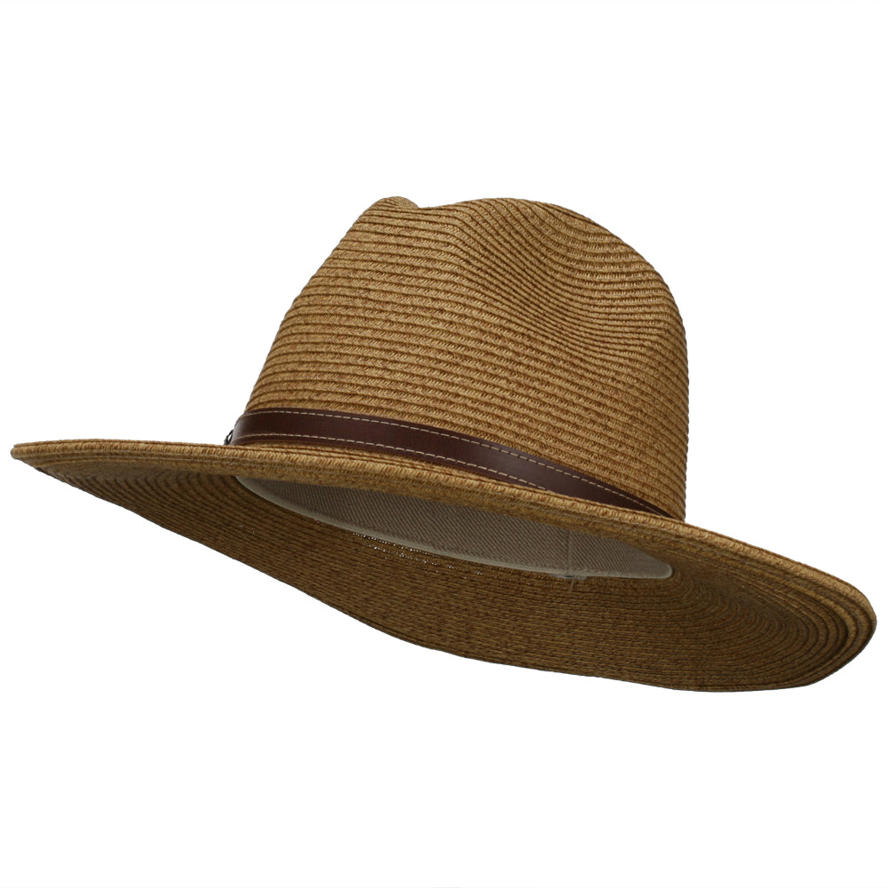 Men&#039;s UPF 50+ Braid Safari Hat - Tan OSFM