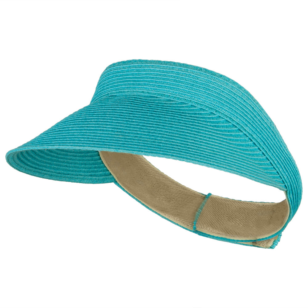 UPF 50+ Crushable Toyo Sun Visor - Aqua OSFM