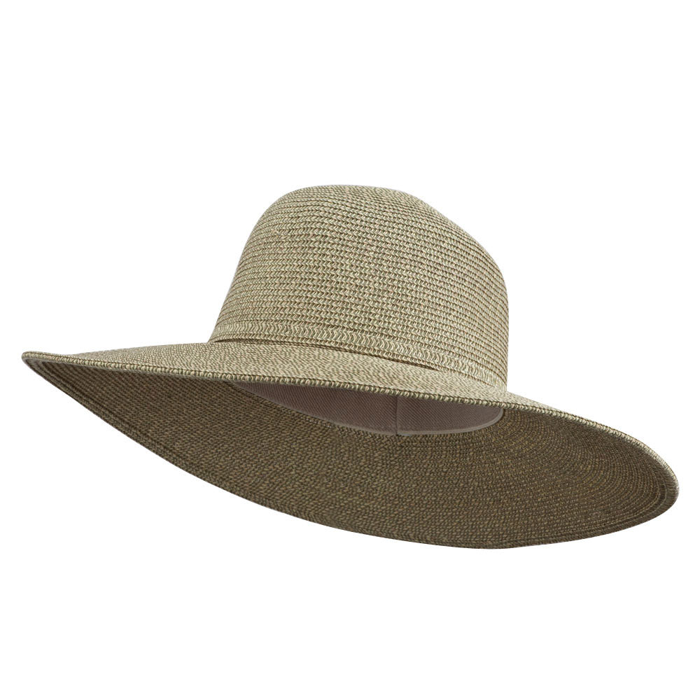 UPF 50+ Self Tie Flat Brim Hat - Green OSFM