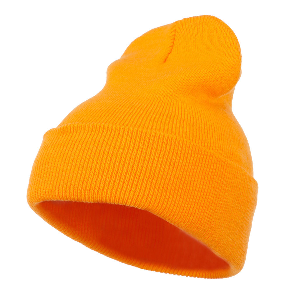 Super Stretch Knit Watch Cap Beanie - Gold OSFM