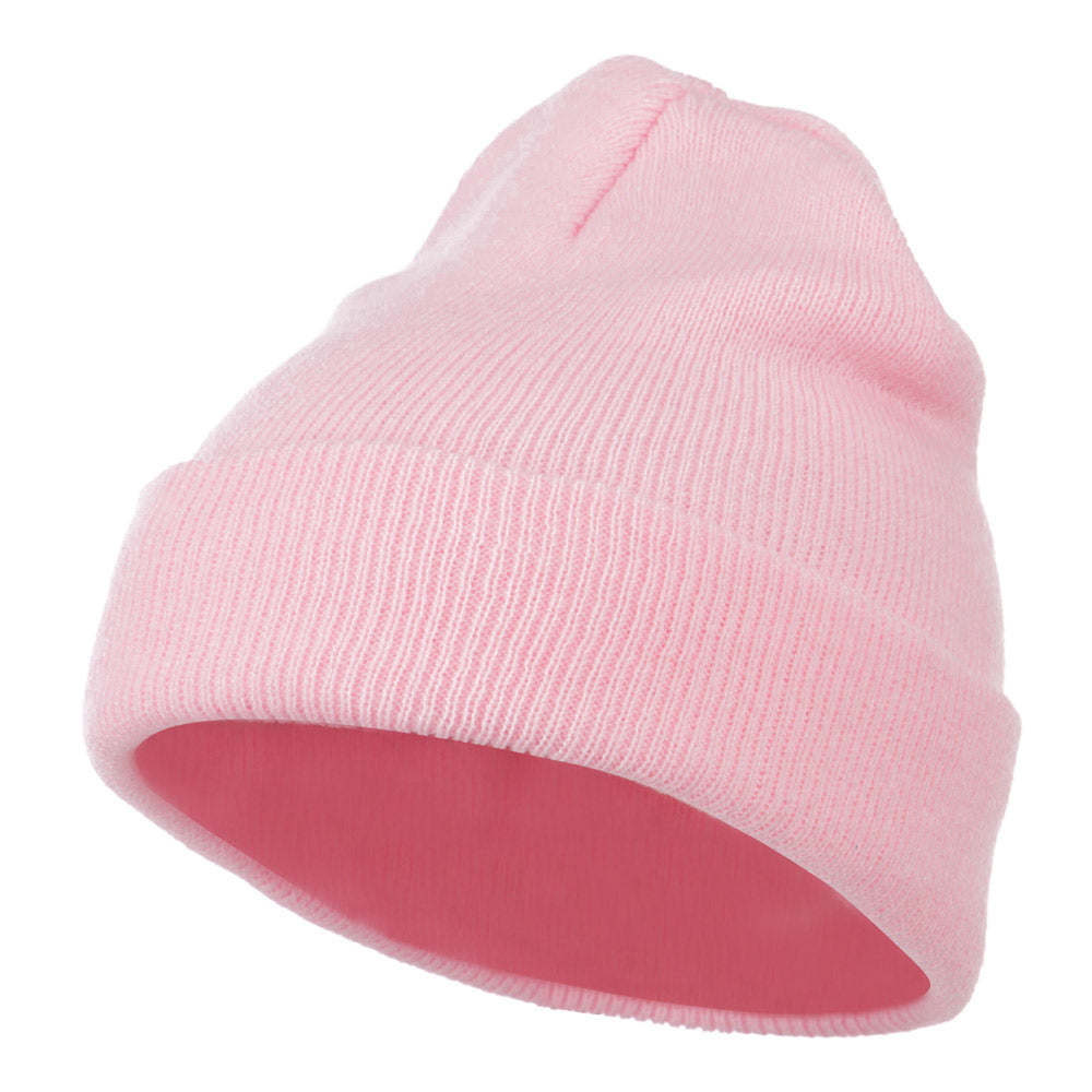 Super Stretch Knit Watch Cap Beanie - Pink OSFM