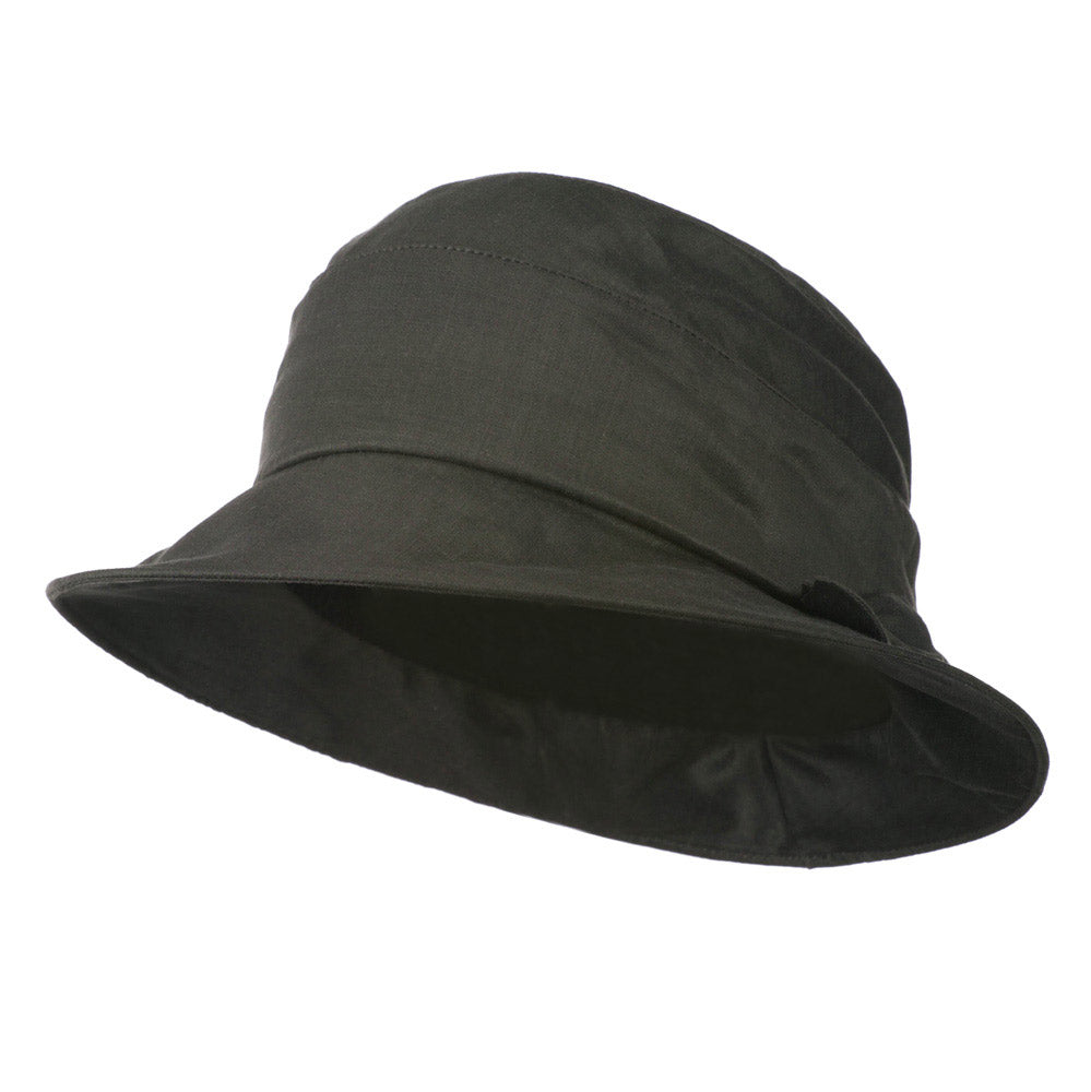 Infinity Selection Ladies Wired Bucket Hat - Charcoal OSFM