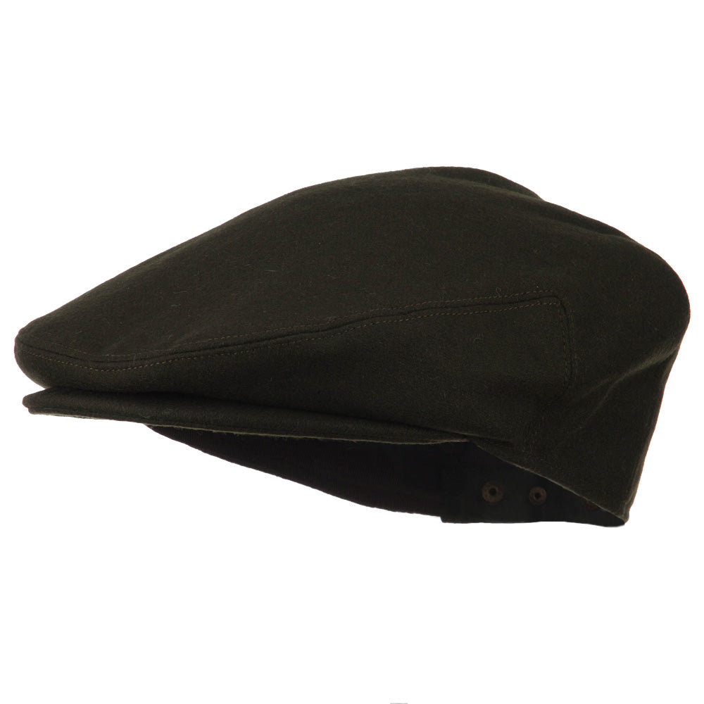 Wool Blend Ivy Cap Men&#039;s Hat - Olive OSFM