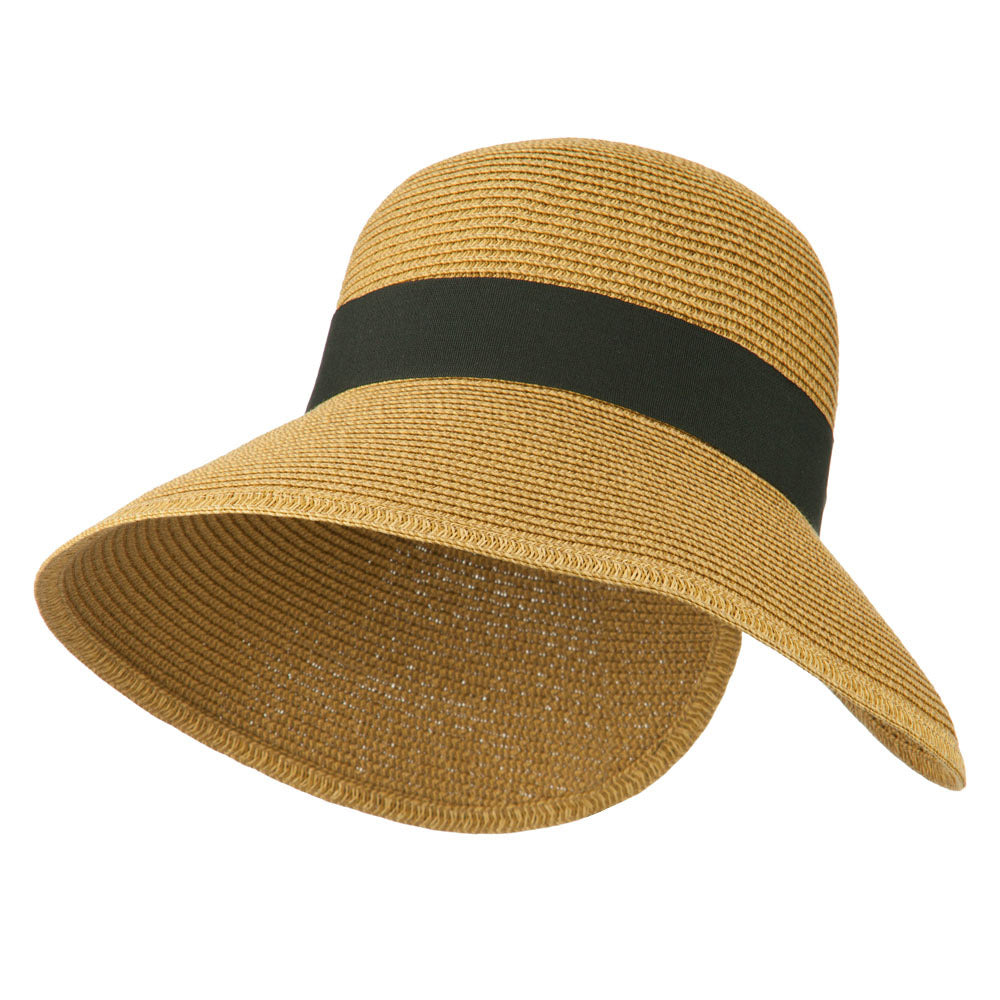 Women&#039;s UPF 50+ V Back Sun Hat - Toast OSFM