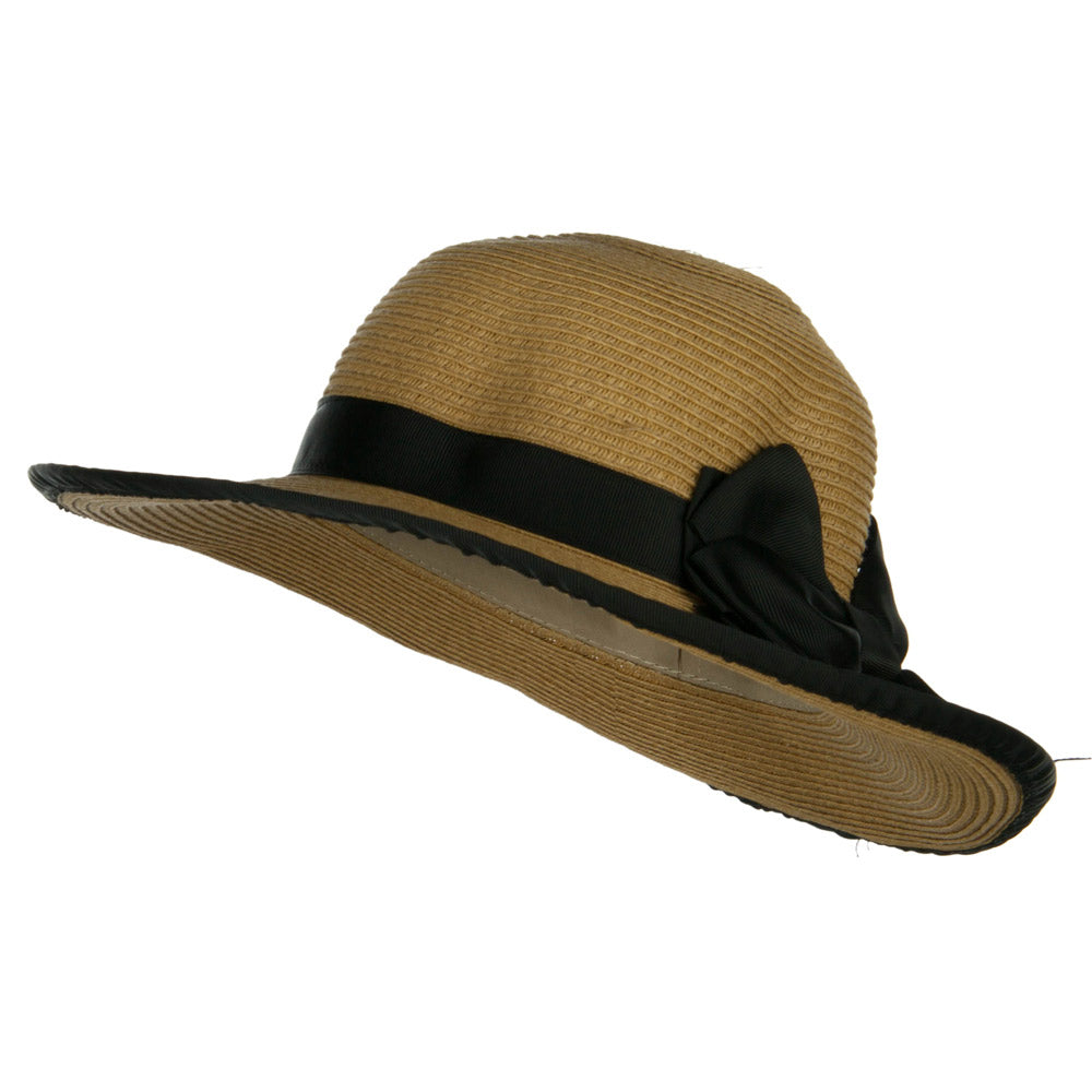 Girl&#039;s UPF 50+ Wide Brim Sun Hat - Black OSFM