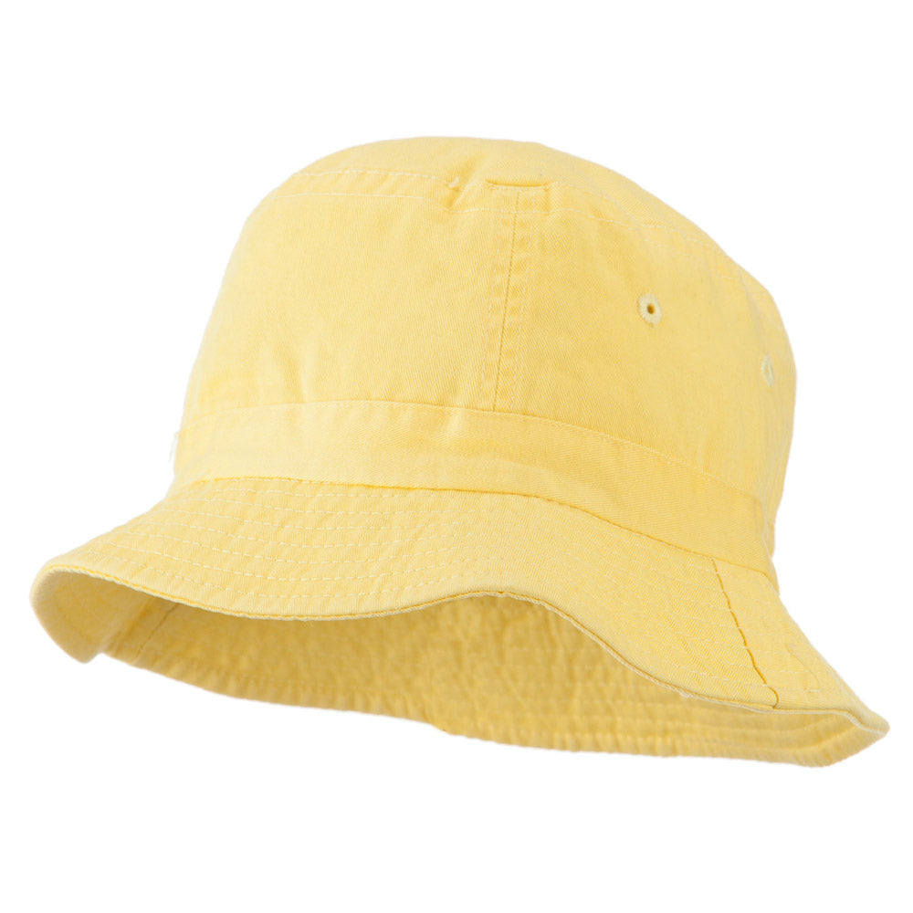 Youth Pigment Dyed Bucket Hat - Yellow OSFM