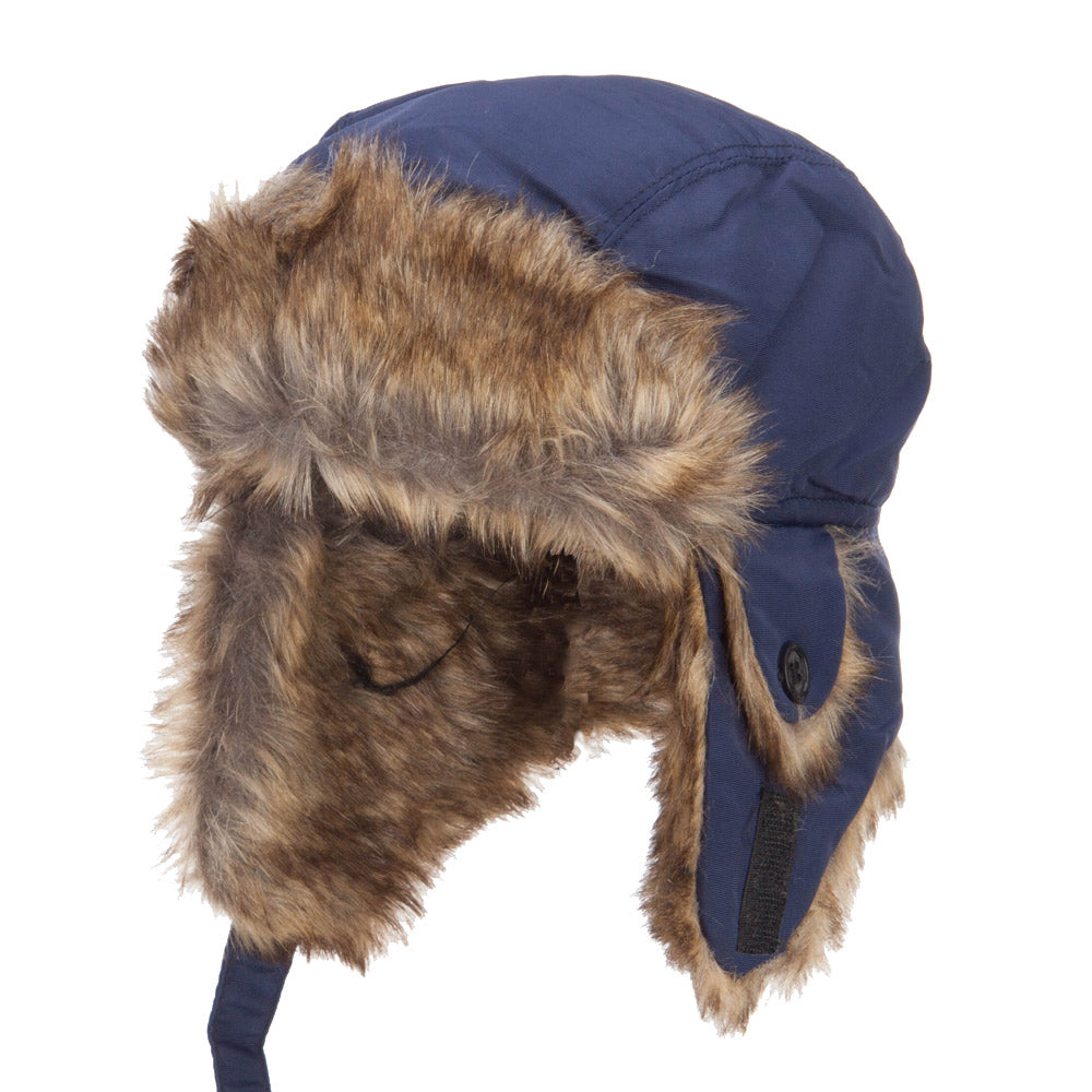 Youth Trapper Hat - Blue OSFM