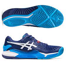 asics gel-resolution 9 under the shoe structure to see the durability of the shoes